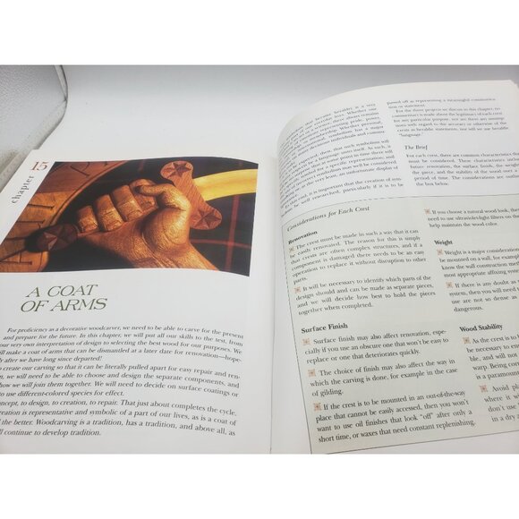 The Complete Course Decorative Woodcarving By Graham R. Bull Paperback Book - Picture 8 of 9